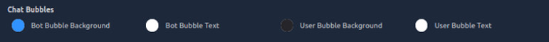modify chat bubbles